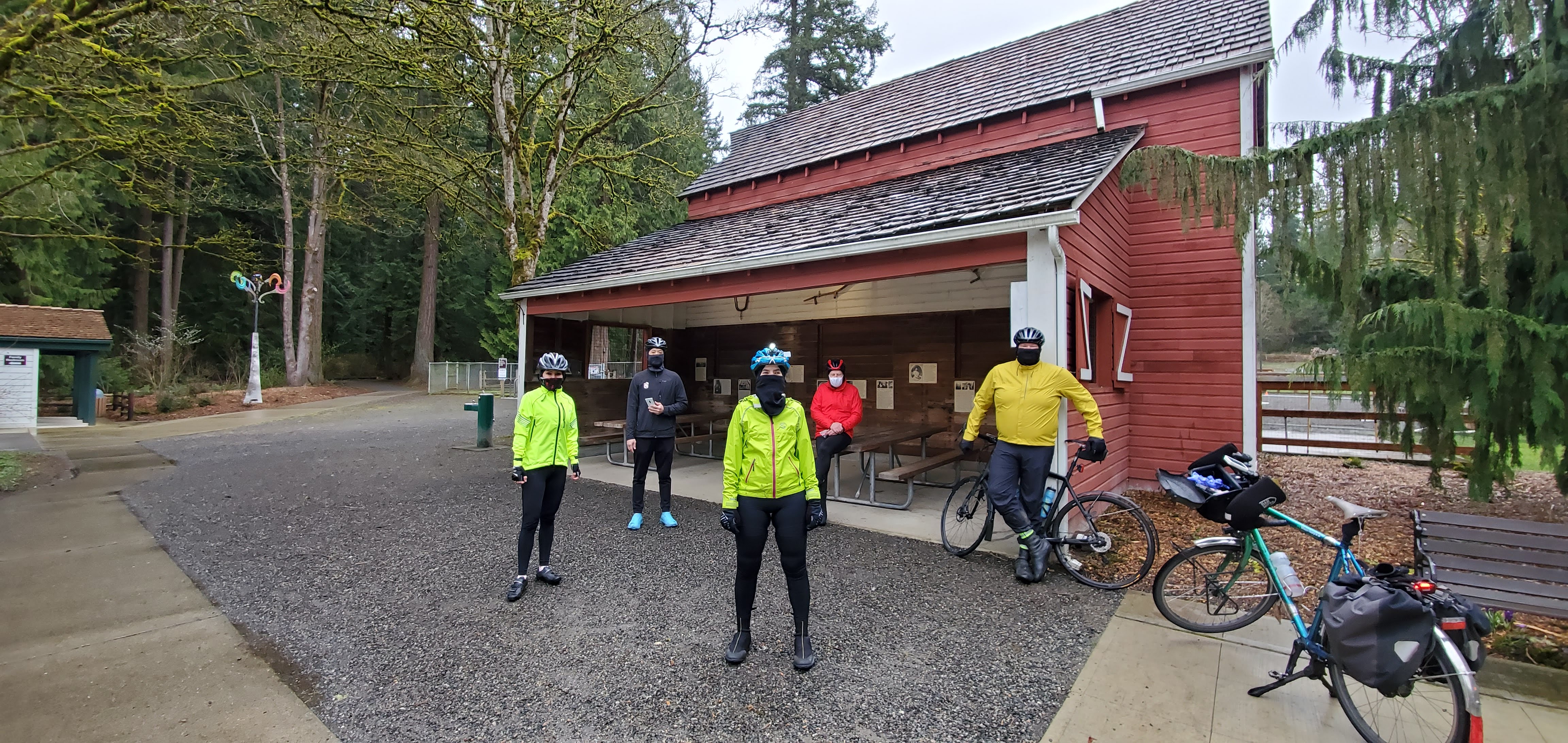 Group Photo at Farrell-McWhirter Park in Redmond, WA