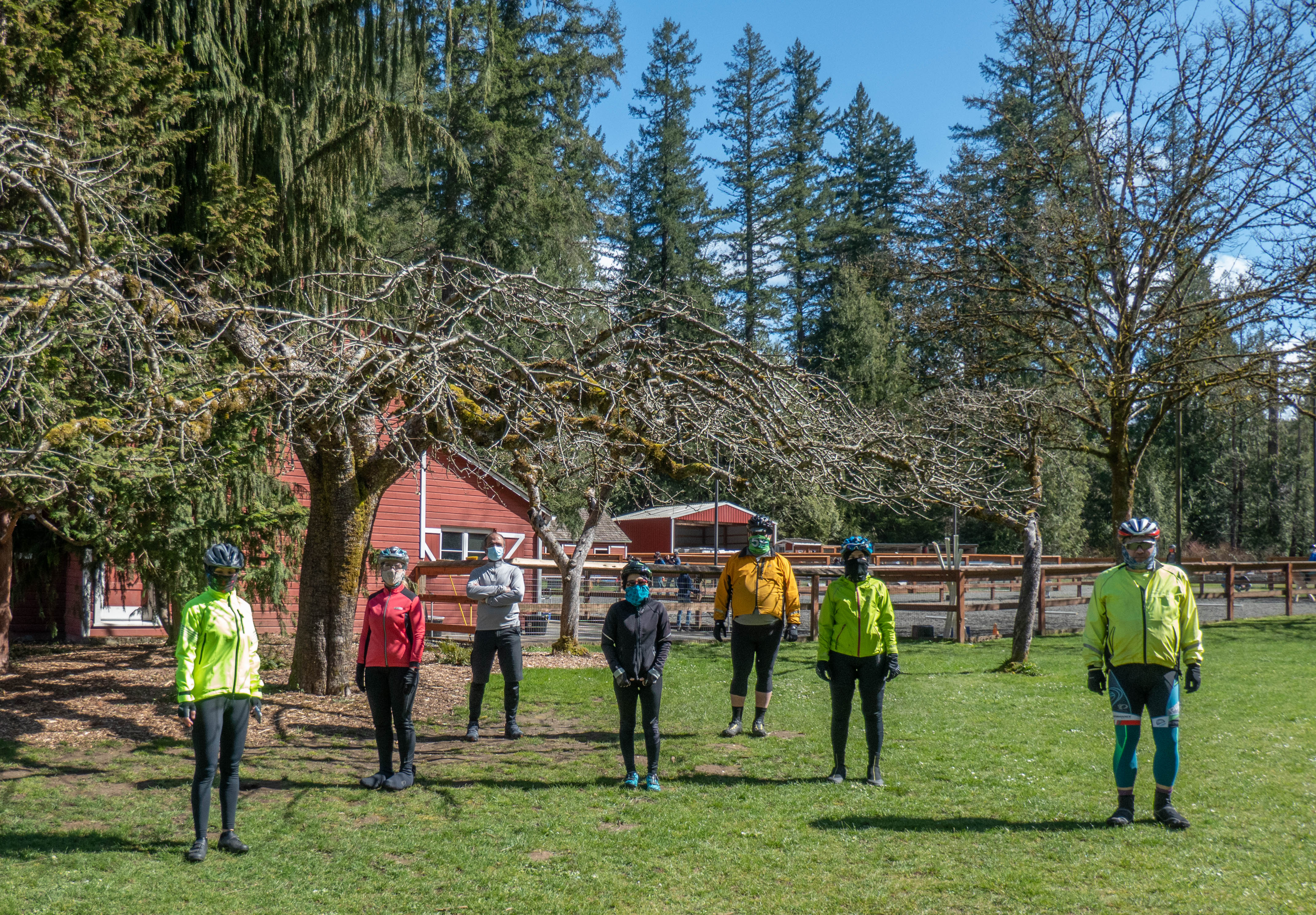 Group Photo at Farrell-McWhirter Park in Redmond, WA