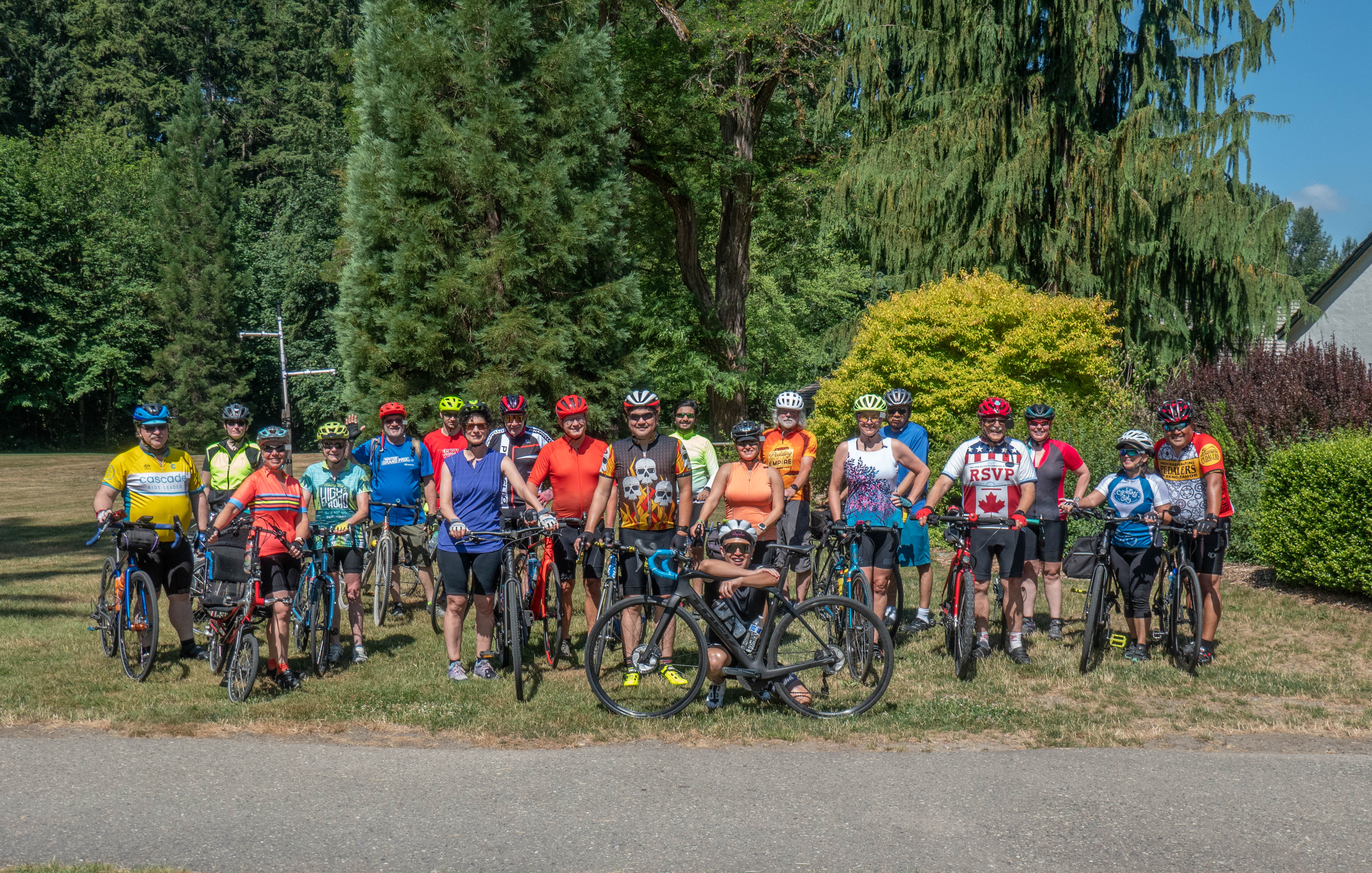 Group Photo at Farrell-McWhirter Park in Redmond, WA Group Photo at Farrell-McWhirter Park in Redmond, WA