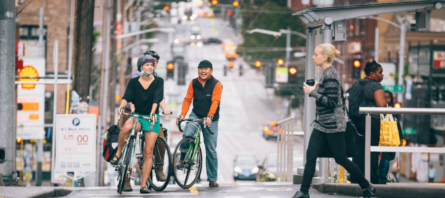 People on Bikes Photo Credit Adam Copalla