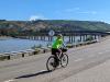 Biking the Willipa Bay Bridge on the Long Beach Tour Lite